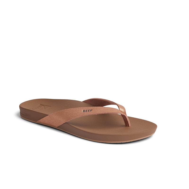 Reef Cushion Court Womens Flip Flop, Molded Cushion Footbed, Arch Support, Rose Gold, 8 - Image 3